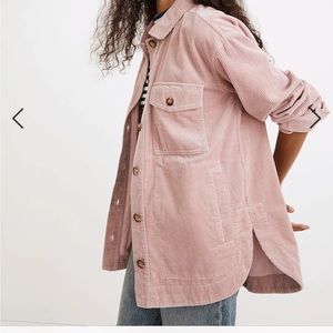 Madewell corduroy shacket XS